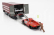 Brumm prom Mercedes benz Set 3x O317 Truck Car Renntransporter 1968 + Porsche 917k 4.9l Team Martini Racing N 22 Winner 24h Le Mans 1971 Helmut Marko - Gijs Van Lennep + Team Salzburg N 23 Winner 24h Le Mans 1970 Hans Herrmann - Richard Attwood + Figures And Accessories 1:43 Červená Šedá Bílá