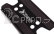 Car-stojánek alu černý s mech. protiskluz. proužky pro 1/10 TC podvozky