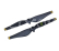 Carbon Composite Propeller for DJI Mavic Air (1 Pair) (Gold tips)