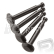 Čepy tlumičů 3x21.5mm, černé (4 ks.)