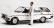 Clc-models Fiat 131 Panorama Sw 1981 Film Bianco Rosso E Verdone 1:18, bílá