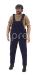 Clc-models Figures Version-a - Bud Spencer Action Figure - Tv Series - Altrimenti Ci Arrabbiamo 1:12 Blue