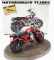 Clc-models Motozodiaco Tuareg 1972 With Bud Spencer Action Figure - From Movie - Altrimenti Ci Arrabbiamo - Tv Series -  - Motorcycle 1:12 Red