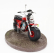 Clc-models Motozodiaco Tuareg 1972 With Bud Spencer Action Figure - From Movie - Altrimenti Ci Arrabbiamo - Tv Series -  - Motorcycle 1:12 Red