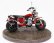 Clc-models Motozodiaco Tuareg 1972 With Bud Spencer Action Figure - From Movie - Altrimenti Ci Arrabbiamo - Tv Series -  - Motorcycle 1:12 Red