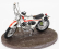 Clc-models Ossa 250 Ae73 Enduro 1973 With Terence Hill Small Action Figure - From Movie - Altrimenti Ci Arrabbiamo - Tv Series - Motorcycle 1:12 Bílá