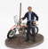 Clc-models Ossa 250 Ae73 Enduro 1973 With Terence Hill Small Action Figure - From Movie - Altrimenti Ci Arrabbiamo - Tv Series - Motorcycle 1:12 Bílá