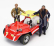 Clc-models Puma Dune Buggy 1972 - With Bud Spencer And Terence Hill Action Figures - Tv Series - Altrimenti Ci Arrabbiamo 1:12 Červená Žlutá