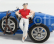 Cmc Bugatti T35 N 30 With Driver Figure 1924 1:18 Blue