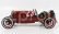 Cmc Mercedes benz 2000 Spider N 23 3rd Targa Florio 1924 A.neubauer 1:18 Bordeaux