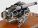 Cmc Mercedes benz Motore - Engine Mercedes 300sl 1955 - With Showcase - Con Vetrina 1:18 Silver