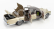 Cmc Mercedes benz S-class 600 Pullman (w100) Landaulet Soft-top Semiconvertible 1972 1:18 Gold Met