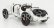 Cmc Mercedes benz Sskl Spider N 10 German Gp 1931 Hans Stuck 1:18 Bílá