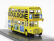 Corgi AEC Type Rm Autobus London Transport Boulogne Route 88 Mitcham Cricketers 1949 1:76 Žlutá