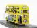 Corgi AEC Type Rm Autobus London Transport Boulogne Route 88 Mitcham Cricketers 1949 1:76 Žlutá