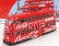 Corgi Blackpool Decker Double Tram Autobus Coca-cola Open Happiness 1934 1:76 Červená Bílá