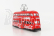 Corgi Blackpool Decker Double Tram Autobus Coca-cola Open Happiness 1934 1:76 Červená Bílá