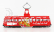 Corgi Blackpool Decker Single Tram Autobus Coca-cola 1:76, červená