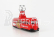 Corgi Blackpool Decker Single Tram Autobus Coca-cola 1:76, červená
