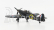 Corgi Boulton paul Defiant Mki N1b01/ps-y Airplane Raf Air Force 1939 1:72 Vojenská Zelená
