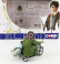 Corgi Motorcycle Hagrid's Sidecar Harry Potter - Movie 1:36 Velmi Světle Zelená