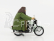 Corgi Motorcycle Hagrid's Sidecar Harry Potter - Movie 1:36 Velmi Světle Zelená