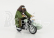 Corgi Motorcycle Hagrid's Sidecar Harry Potter - Movie 1:36 Velmi Světle Zelená