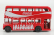 Corgi Routemaster Rml 2757 Autobus London Coca-cola 1956 1:64 Červená Bílá