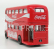 Corgi Routemaster Rml 2757 Autobus London Coca-cola 1956 1:64 Červená Bílá