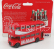 Corgi Routemaster Rml 2757 Autobus London Coca-cola 1956 1:64 Červená Bílá