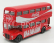 Corgi Routemaster Rml 2757 Autobus London Coca-cola 1956 1:64 Červená Bílá