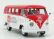 Corgi Volkswagen T1 Camper Van Coca-cola 1961 1:43 Bílá Červená