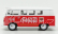 Corgi Volkswagen T1 Camper Van Coca-cola 1961 1:43 Červená Bílá