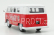 Corgi Volkswagen T1 Camper Van Coca-cola 1961 1:43 Červená Bílá