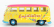 Corgi Volkswagen T1 Minibus Congratulations 1961 1:43 Žlutá Fucsia