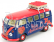 Corgi Volkswagen T1 Minibus Happy Anniversary 1961 1:43 Modrá Červená