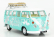 Corgi Volkswagen T1 Minibus Just Married 1961 1:43 Světle Modrá Bílá