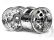 Disky chromové KING (56x51mm/2ks)