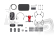 BAZAR - Dron DJI Mavic Air Fly More Combo (Flame Red)