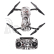 DJI Mavic Air polep Skull