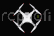 DJI Phantom 3/2 - vrtule (9450) (Red tips)
