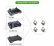 DJI RC / DJI RC Pro / DJI Smart Controller - háky na šňůrky (4ks)