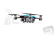 Dron DJI Spark Fly More Combo (Sky Blue version) + DJI Goggles