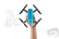 Dron DJI Spark Fly More Combo (Sky Blue version) + DJI Goggles