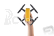 Dron DJI Spark Fly More Combo (Sunrise Yellow version) + DJI Goggles