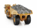 Dm-models Caterpillar Cat Ad745 Cassone Ribaltabile Cava 2-assi - Underground Articulated Truck 1:50 Žlutá Černá