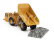 Dm-models Caterpillar Cat Ad745 Cassone Ribaltabile Cava 2-assi - Underground Articulated Truck 1:50 Žlutá Černá