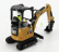 Dm-models Caterpillar Cat301.7 Cr Escavatore Cingolato - Tractor Hydraulic Mini Excavator 1:50 Žlutá Černá