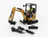 Dm-models Caterpillar Cat301.7 Cr Escavatore Cingolato - Tractor Hydraulic Mini Excavator 1:50 Žlutá Černá