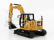 Dm-models Caterpillar Cat308 Cr Pásový bagr 1:50, žlutá